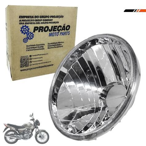 Bloco Óptico de Farol Cg Titan 150 K D Farol de Carro Magazine Luiza