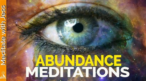 Guided Meditations For Abundance Wealth Prosperity Law Of Attraction