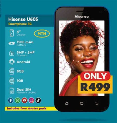 Hisense U Smartphone G Offer At Checkers