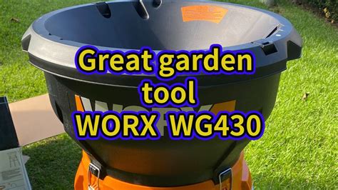 Worx Wg430 13 Amp Foldable Bladeless Electric Leaf Mulcher Red Wood