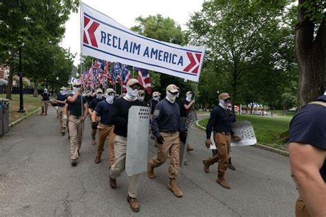 Why Patriot Front Marched In Boston And Tried To Disrupt Idaho Pride