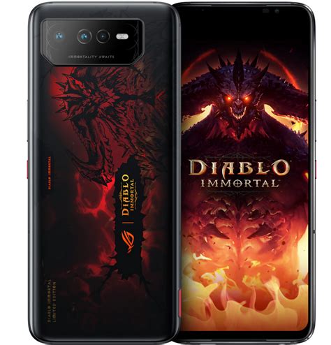 Asus ROG Phone 6 5G 512GB 16GB Dual SIM Diablo Edition Okostelefon