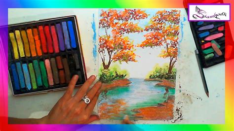 Como Hacer Un Paisaje Con Tizas Pastel Ejercicio Explicado Para Ni Os