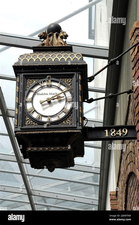 Stables Victorian Clock Stock Photo Alamy