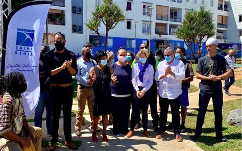 Saint Denis Inauguration Du Jardin Merencienne