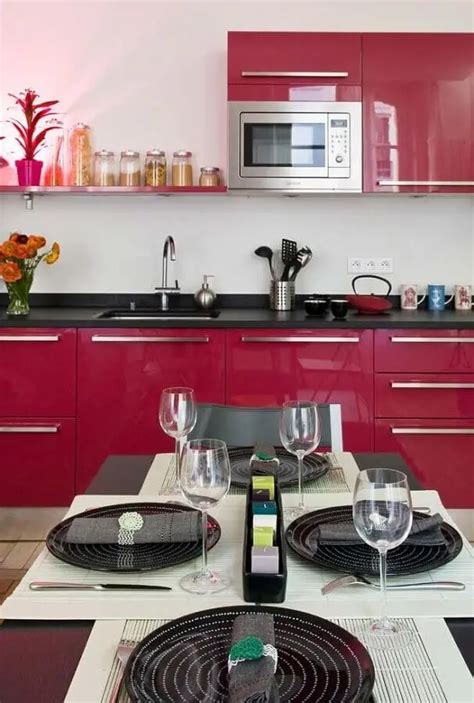 Cozinha Rosa 61 Modelos para Inspirar sua Decoração