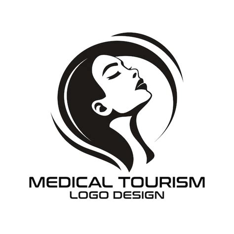 Dise O Del Logotipo Del Vector De Turismo M Dico Vector Premium