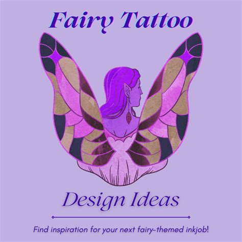 Cute and Sweet or Dark and Devious Fairy Tattoo Ideas - TatRing