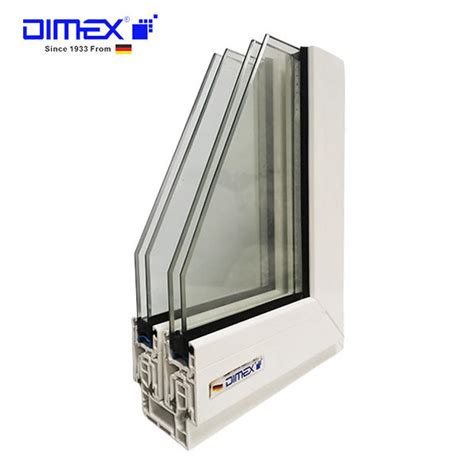 Dimex Edelweiss Series Mm White Upvc Profiles For Sliding Window