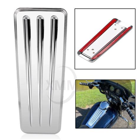 Chrome Front Dash Insert Cover Fit For Harley Electra Glide Ultra