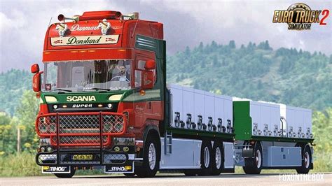 Scania R560 Donslund Trailer V1 7 1 48 X For ETS2 In 2023