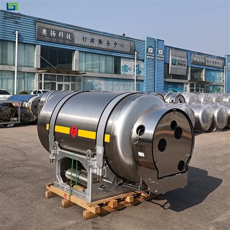 Cryogenic Liquid Gas Cylinder Lng Vehicle Fuel Cylinder Lng Tank Gas Cylinder For Vehicle