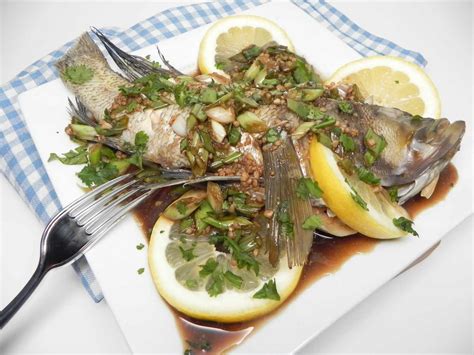 Instant Pot Steamed Sea Bass Recipe