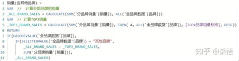 Power Bi实践：手把手教你实现动态topn及其他 知乎