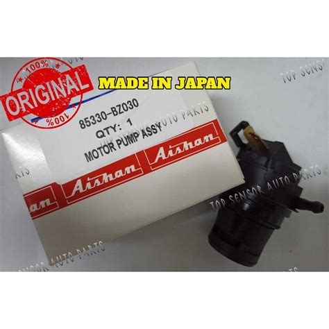 Original Made In Japan Wiper Washer Tank Motor With Bush Perodua Myvi