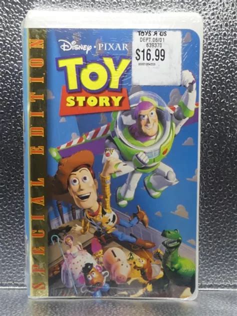 Toy Story Disney Pixar Special Edition Vhs New Factory Seal Clamshell