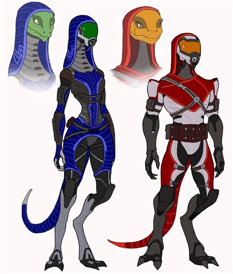 Lizards Quarians By Spacemaxmarine On Deviantart Alien Concept Art