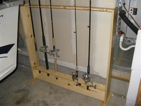 Fishing Rod Rack Diy With Pictures And Steps