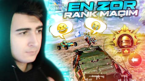 EN ZOR RANK MAÇIM SIRALAMA 22 FATİH LİGİ PUBG MOBİLE YouTube