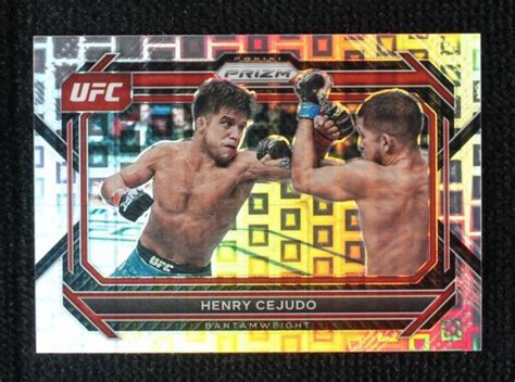 Panini Prizm Ufc Prizm Henry Cejudo For Sale Online Ebay