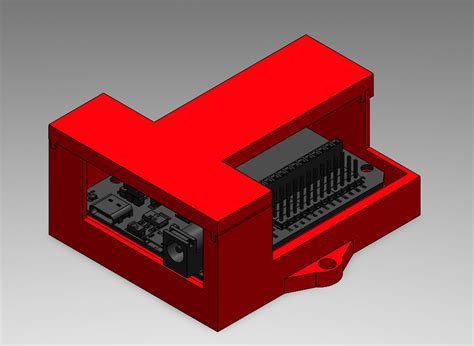 Archivo D Caja Para Base Shield Esp Placa Expansi N Pines Usb