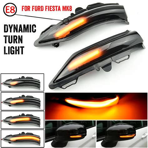 Dynamic Blinker LED Side Wing Flowing Turn Signal Light Side Lamp Arrow