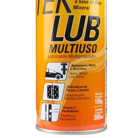 Lubrificante Desengripante Teklub A Base Leo Mineral Multiuso