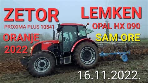 Zetor Oranje Zetor Proxima Plus I Lemken Opal Hx