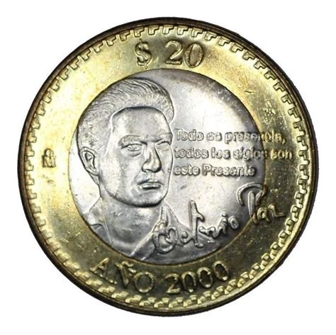 Moneda Pesos A O Octavio Paz Mercado Libre