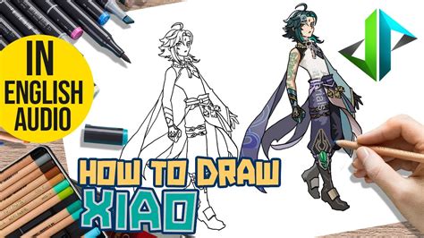 Drawpedia How To Draw Xiao From Genshin Impact Step By Step Drawing