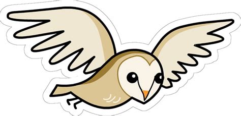 Barn Owl Cartoon Clipart | Free download on ClipArtMag