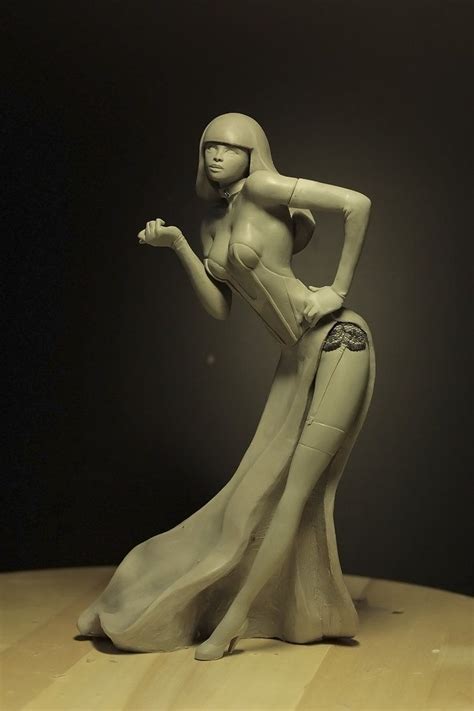 Evilyn Commission By Mufizal On Deviantart Sculpture Clay Easy Clay