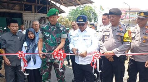 TMMD Imbangan Kodim 0612 Tasikmalaya Di Girimukti Resmi Ditutup Bangun