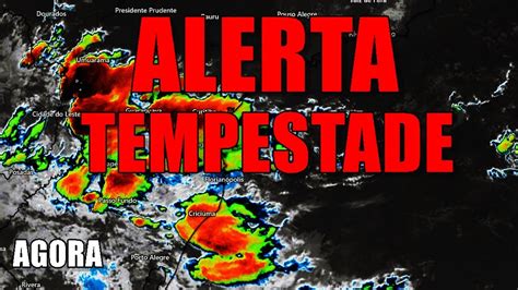 TEMPORAL NOTURNO Alerta De Tempestade YouTube