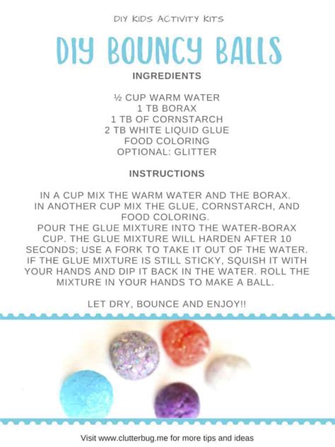 7 DIY Kids Activity Kit Recipes