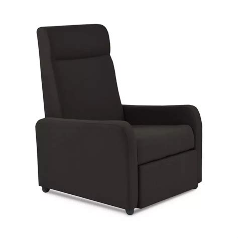 Silla Reclinable Moderna 1 Puesto En Tela Mecánica Praxis Elite Living