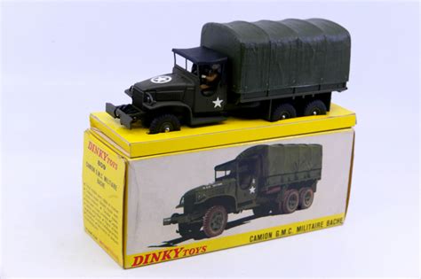 Dinky Toys France Gmc Camion Ridelles B Ch Militaire