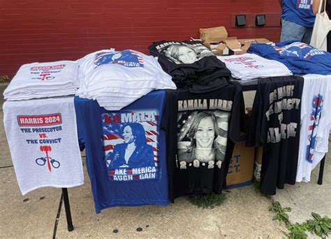 Harris-Walz Merch Makes Splash at Intro Rally in Philly