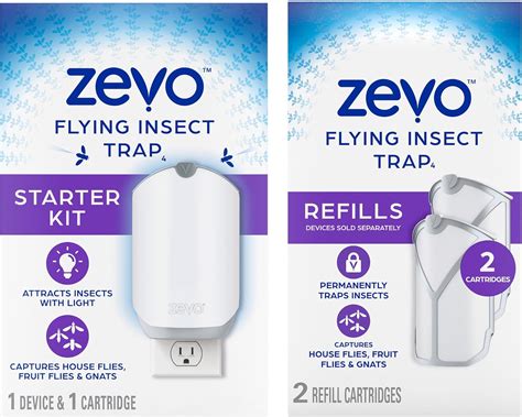 Amazon Zevo Trampa Para Insectos Voladores Trampa Para Moscas