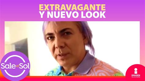 Pelo Morado Cristian Castro Sorprende Con Nuevo Look Sale El Sol