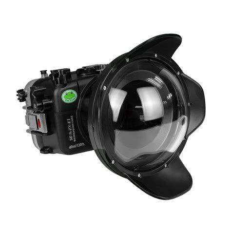 Sony Zv E1 40m130ft Underwater Camera Housing With 6 Dome Port V1