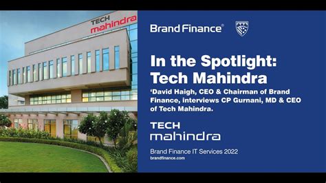 Brand Finance In The Spotlight Tech Mahindra YouTube