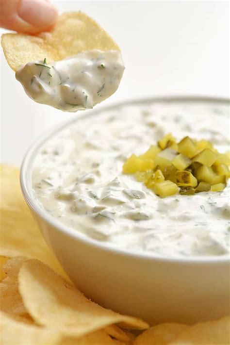 Quick And Easy Dill Pickle Dip Recipe Dill Icious Pickle Dip