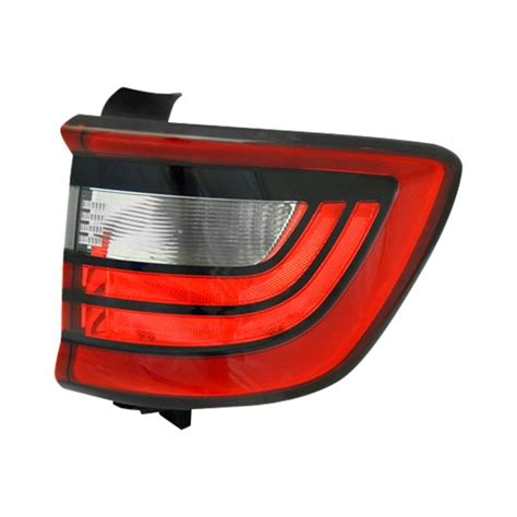 Replace CH2801206V Passenger Side Outer Replacement Tail Light