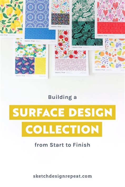 Building A Surface Design Collection From Start To Finish Sketch