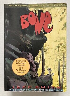 BONE THE COMPLETE CARTOON EPIC IN ONE VOLUME PAPERBACK JEFF SMITH