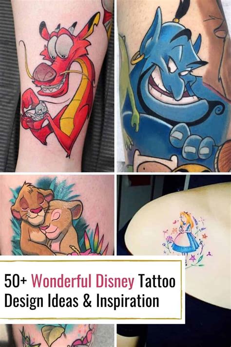 Disney Tattoo Drawings