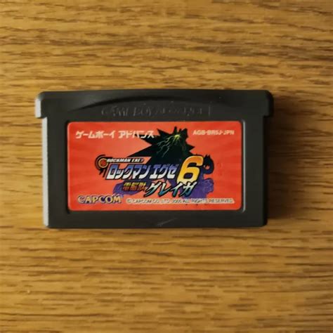 MEGAMAN ROCKMAN EXE 6 Cybeast Gregar Mega Man Gameboy Advance GBA Japan