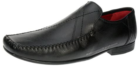 Black Real Leather Mens Casual Formal Shoes CLEARANCE SALE 7-12 | eBay