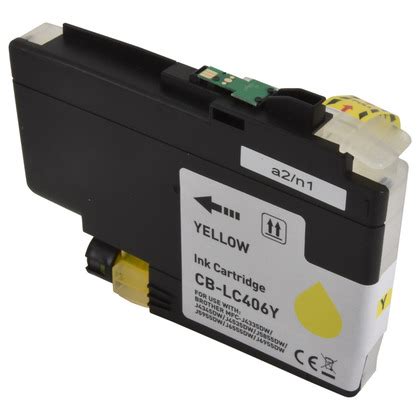 Yellow Ink Cartridge Compatible With Brother Lc Y N